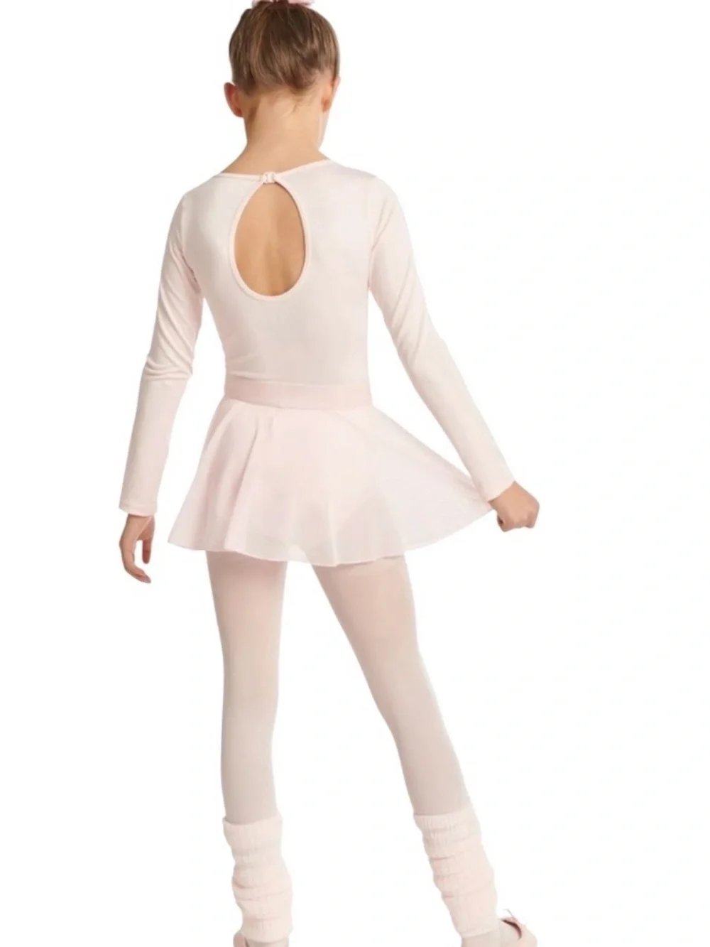 Justice Long Sleeve Gymnastics and Dance Leotard for Girls